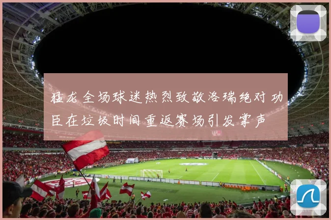 猛龙全场球迷热烈致敬洛瑞绝对功臣在垃圾时间重返赛场引发掌声